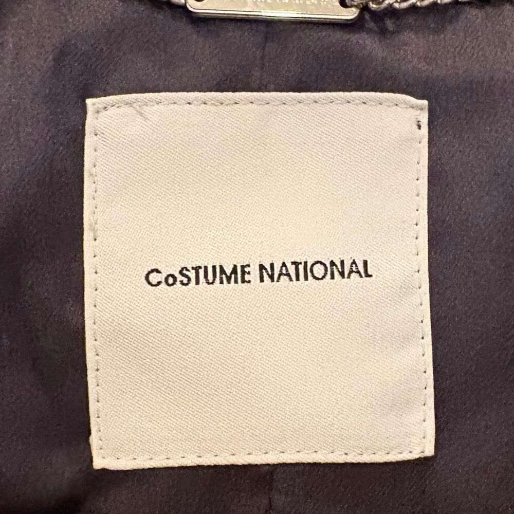 CoSTUME NATIONAL Classic Grey Wool Blazer Size 42 or US 6 - Picture 5 of 6